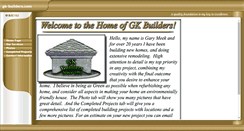 Desktop Screenshot of gk-builders.com